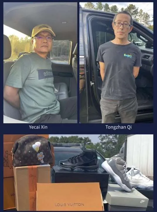 $230,000 in Fake Nike and Louis Vuitton Products Confiscated on I