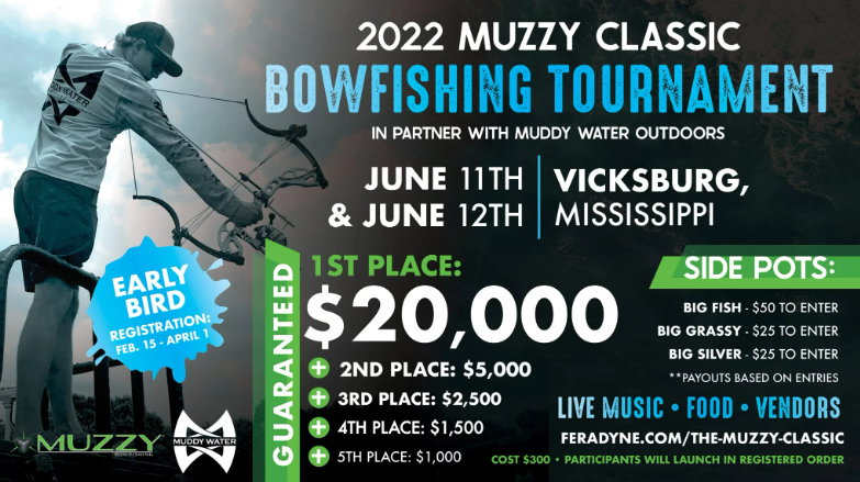 Muzzy Bowfishing Tournament Series 