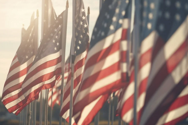 Source: Canva American Flags, Memorial Day generic
